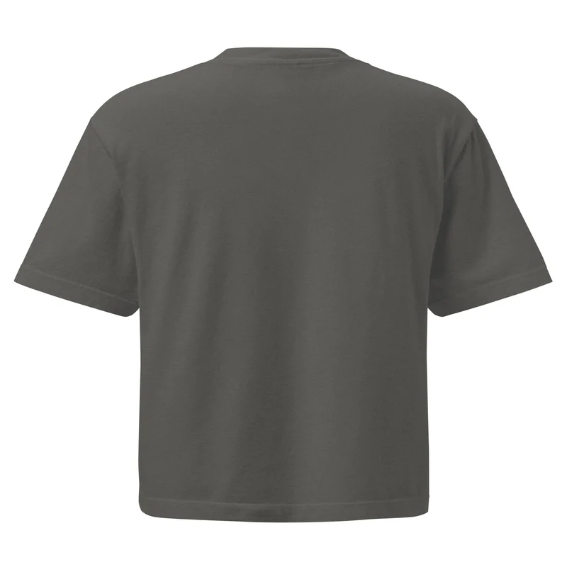 Bent Weird Boxy Crop Top
