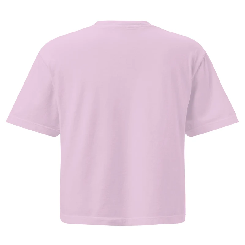 Bent Weird Boxy Crop Top