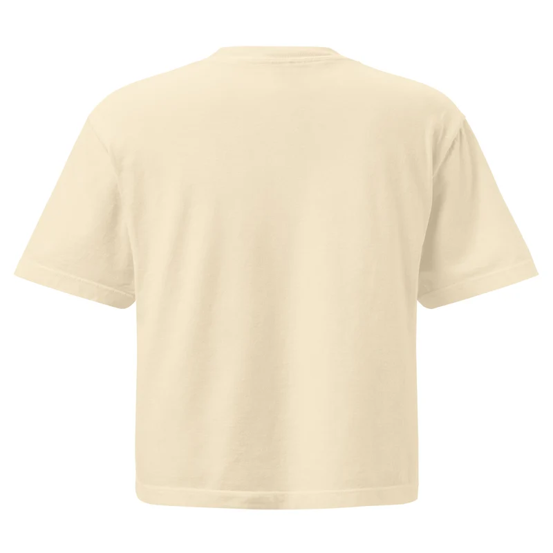 Bent Weird Boxy Crop Top