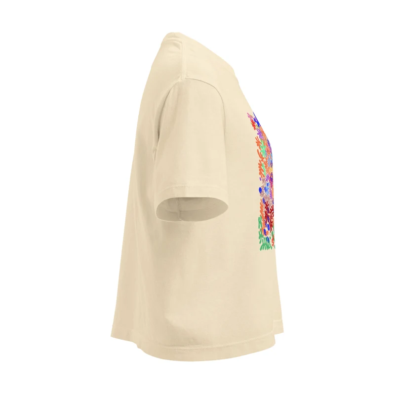 Bent Weird Boxy Crop Top