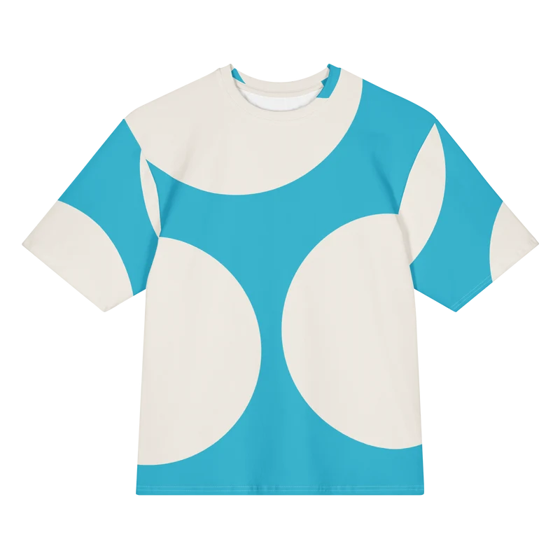 Mushroom Dot All Over Blue