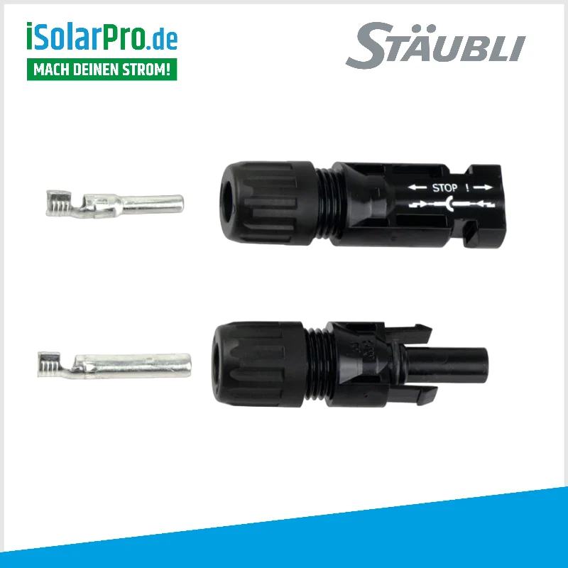 Stäubli MC4 Stecker Set 4-6mm