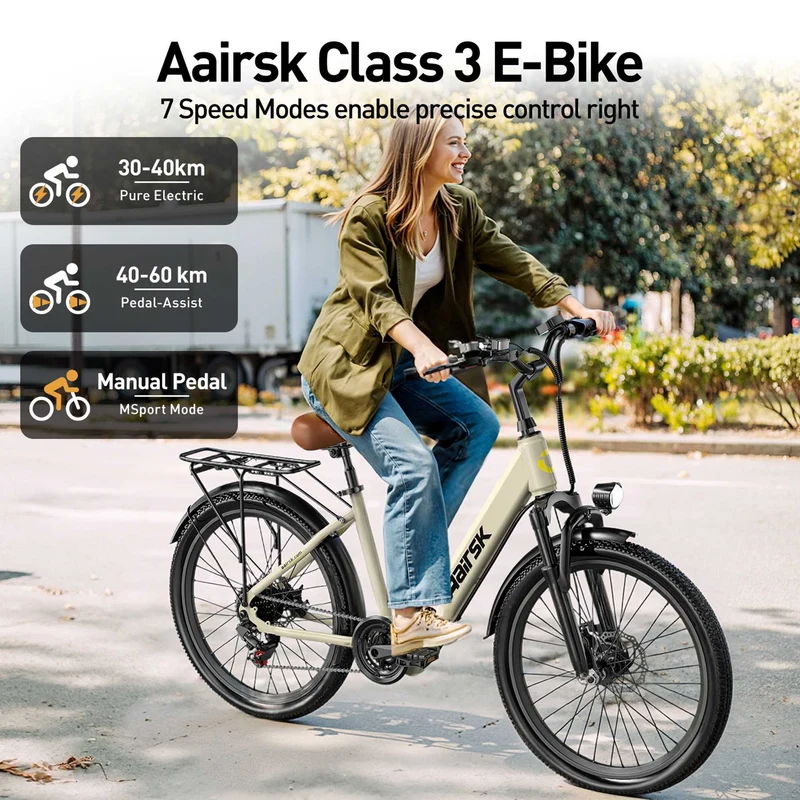 Electric Bike for Adults 15.5mph 36v 13ah 60km Range