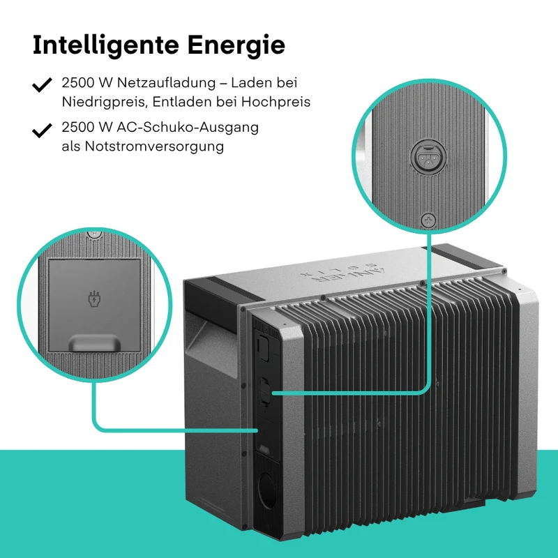 Yuma x Anker - 3680W Solaranlage mit SOLIX Solarbank 4 PRO