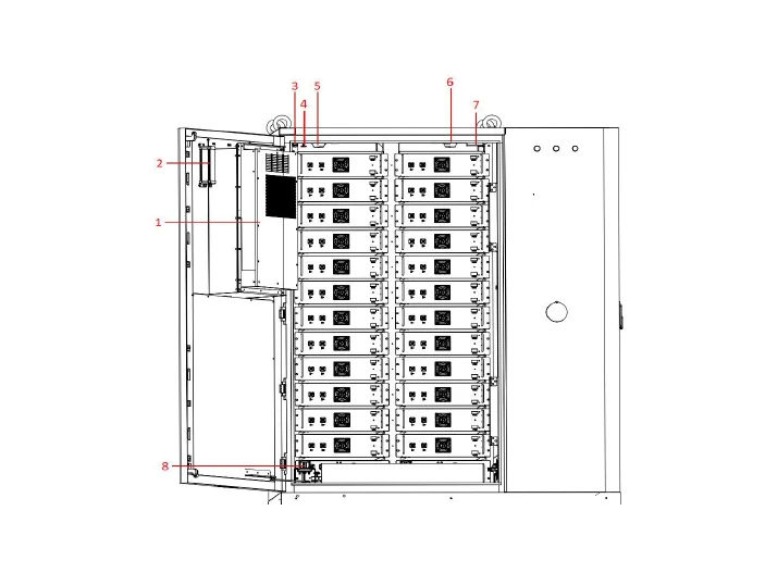 120 kWh Deye Hochvolt Batteriespeicher GE-F120-2H2 All-in-One mit 50 kW Hybridwechselrichter