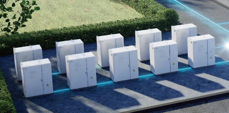 120 kWh Deye Hochvolt Batteriespeicher GE-F120-2H2 All-in-One mit 50 kW Hybridwechselrichter