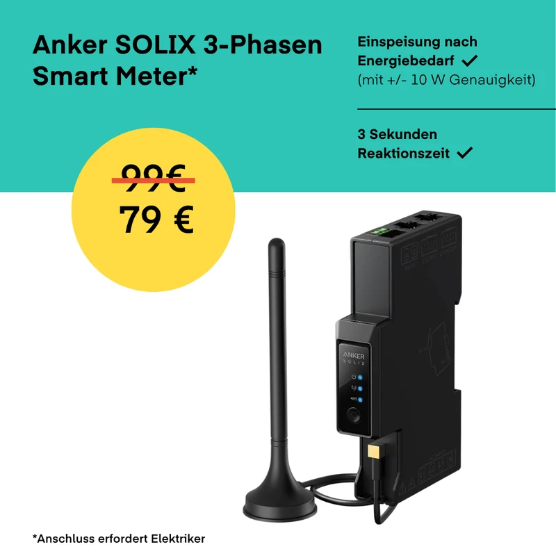 Yuma x Anker - 3680W Solaranlage mit SOLIX Solarbank 4 PRO