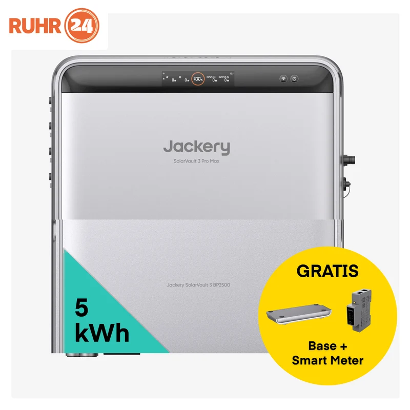 Ruhr24 Deal: Jackery SolarVault 3 Pro MAX + BP2500