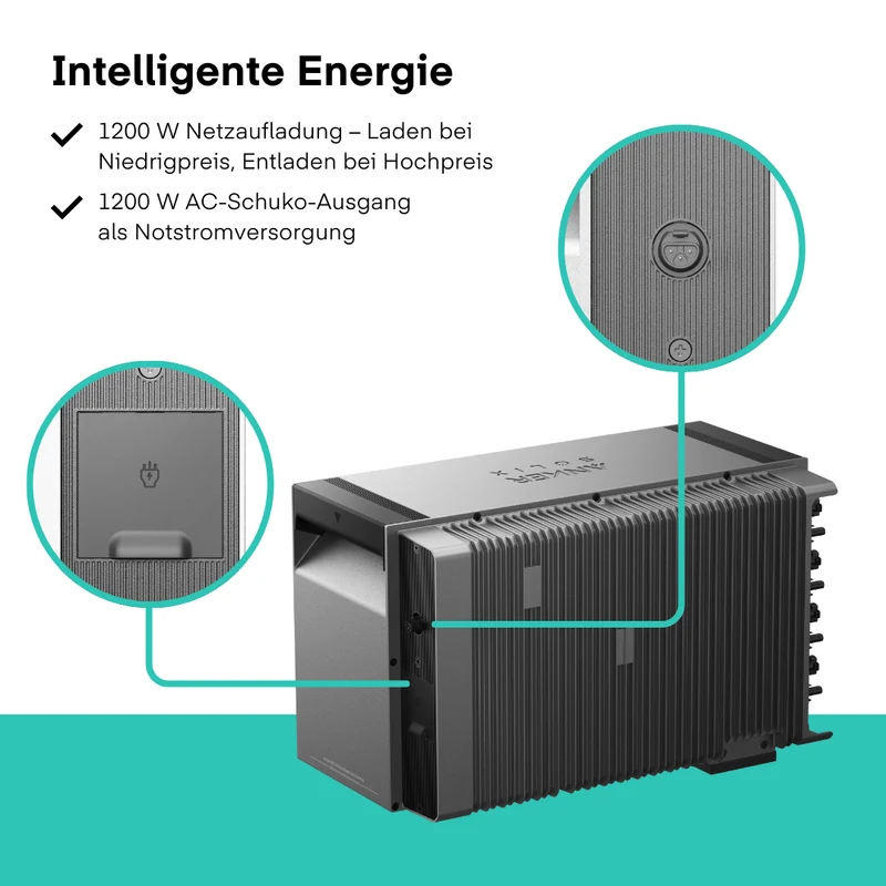 Yuma x Anker - 1000W Balkonkraftwerk mit SOLIX Solarbank 3 PRO
