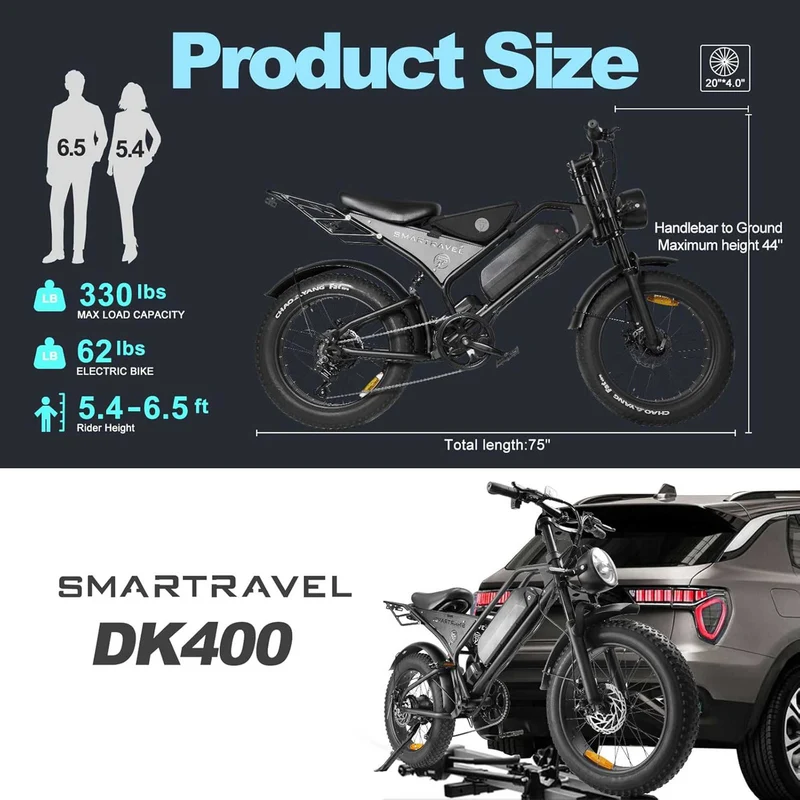 Electric Bike for Adults, 1200W 48V 18.2Ah 28+ MPH Simano 7 Speed