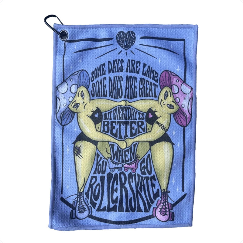 Always Rolling - Sweat Towels with Carabiner