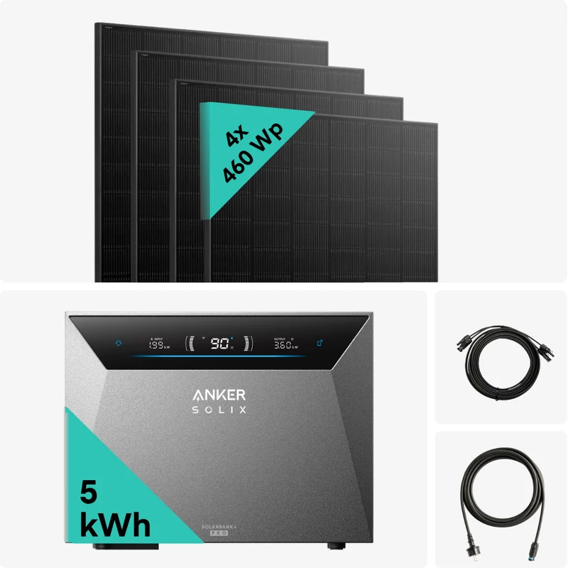 Yuma x Anker - 1840W Balkonkraftwerk mit SOLIX Solarbank 4 PRO