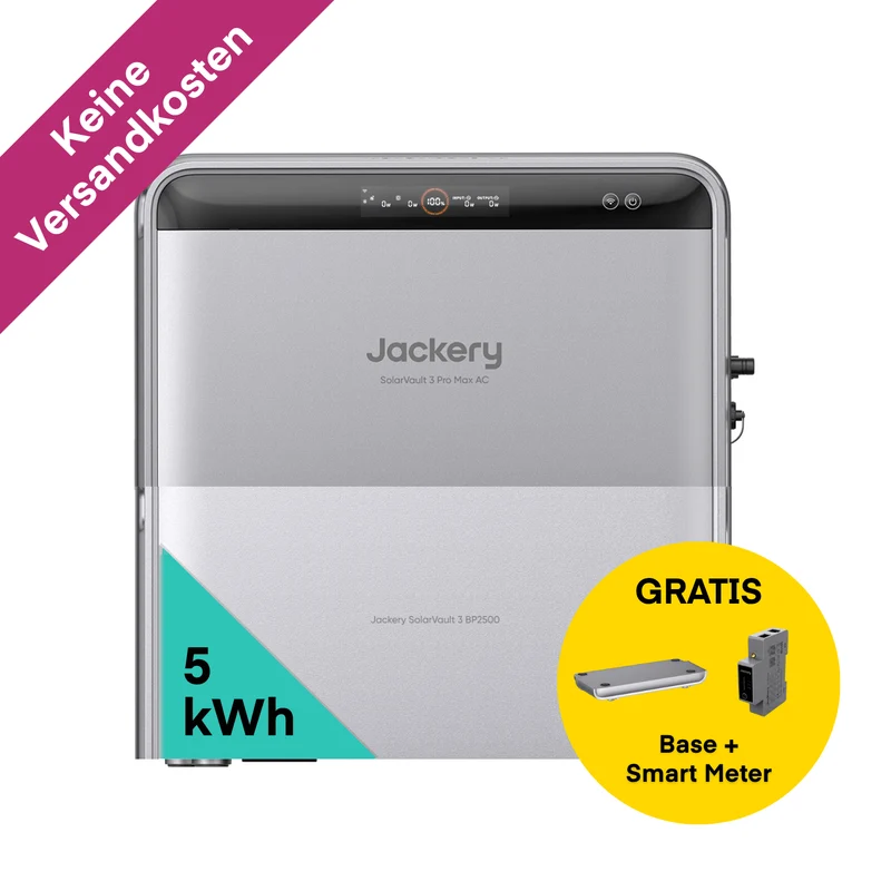 Jackery SolarVault 3 Pro MAX AC + BP2500