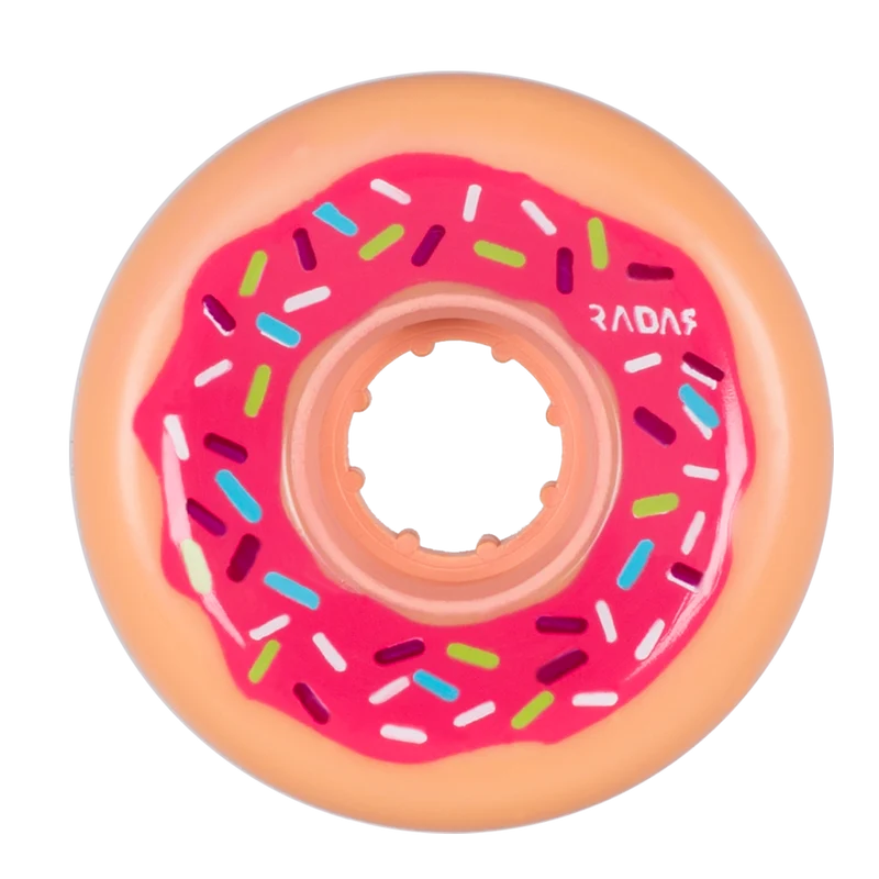Radar Donut Pink Sprinkle Wheels
