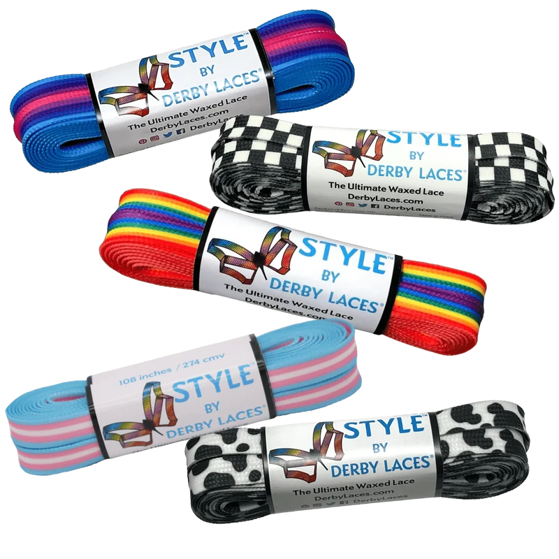 Style Roller Skate Laces by Derby