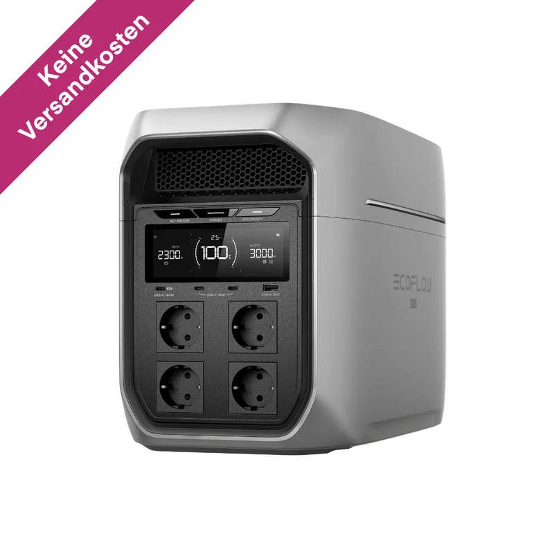 EcoFlow DELTA 3 Plus Tragbare Powerstation