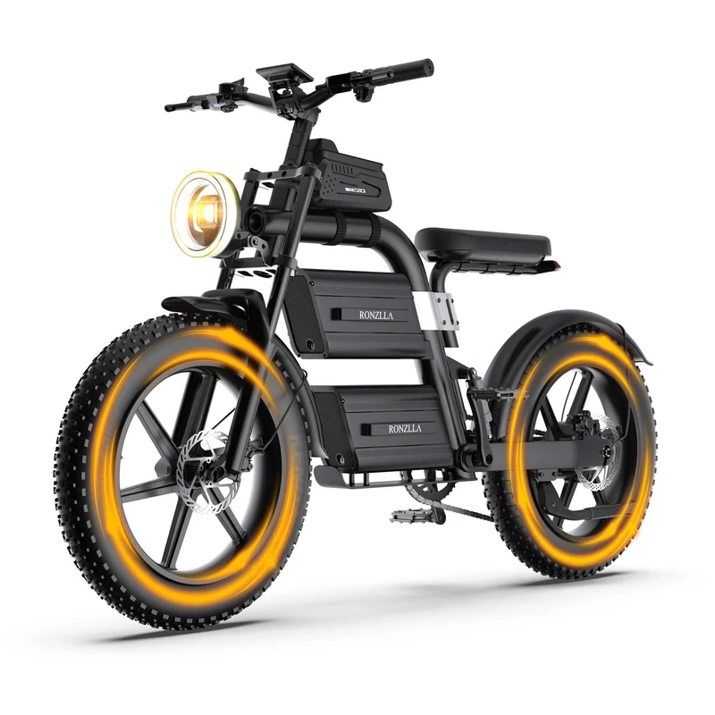 Electric Dirt Bike 40mph 93 Miles Long Range RONZLLA e20 plus
