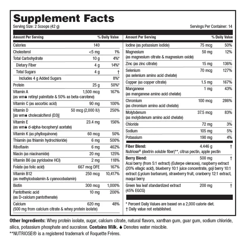 Essential Multi 4 in 1 Powder Mix - 14 Serving Tub