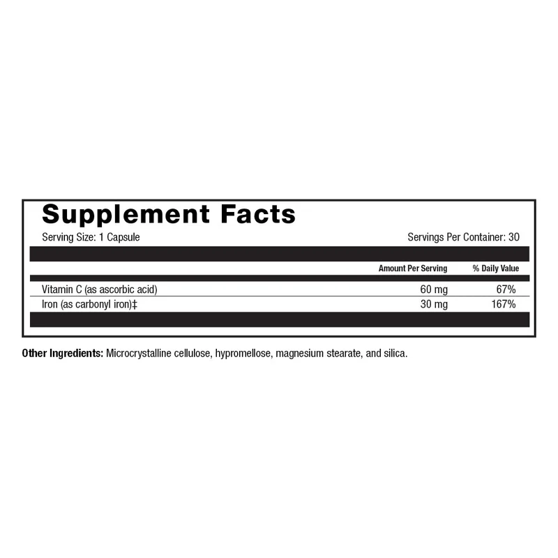 Iron Capsules (1 month)