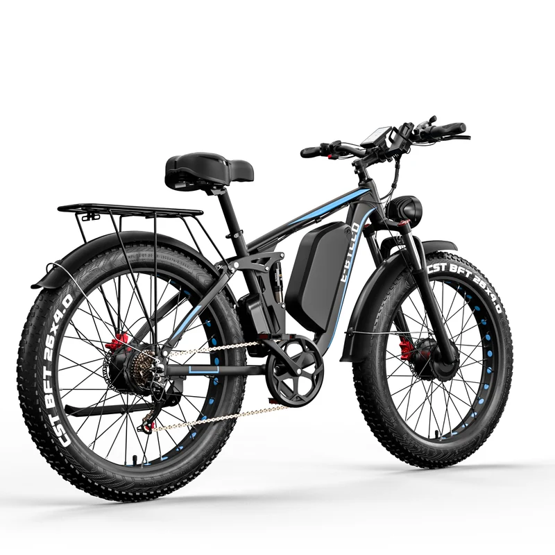 E·Bycco EB7pro Dual Motor EBike 52v23ah US for sale