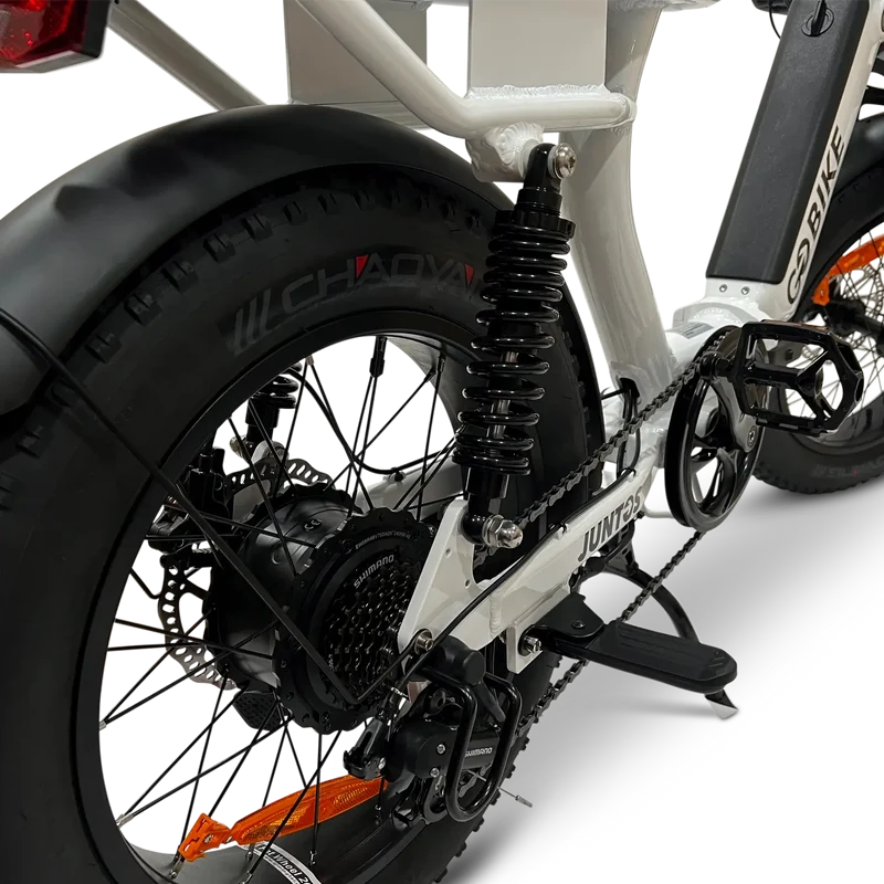 JUNTOS 750W Foldable Step-Through Electric Bike by ElectricGOBIKE