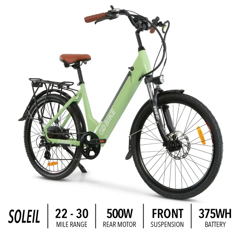 SOLEIL Electric City Bike by ElectricGOBIKE