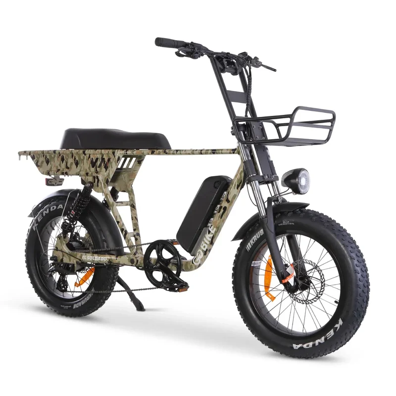 SOLDADO Lightweight 750W Dual-Passenger Electric Bike ElectricGOBIKE