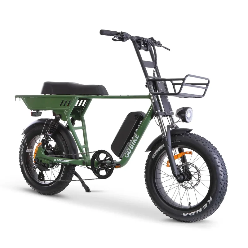 SOLDADO Lightweight 750W Dual-Passenger Electric Bike ElectricGOBIKE