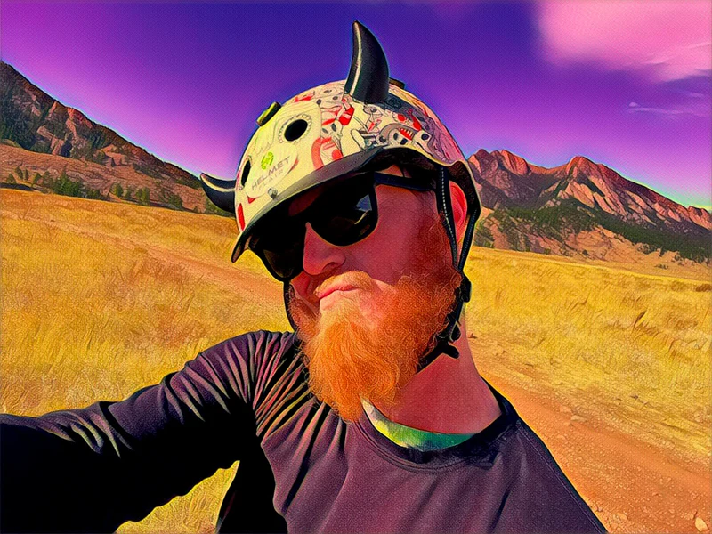 Helmet Flair MagNeatOhz: Small Black Devil Horns for Helmet