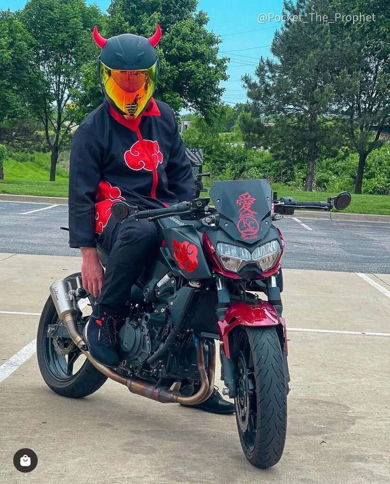Helmet Flair MagNeatOhz: Large Red Devil Horns for Helmet