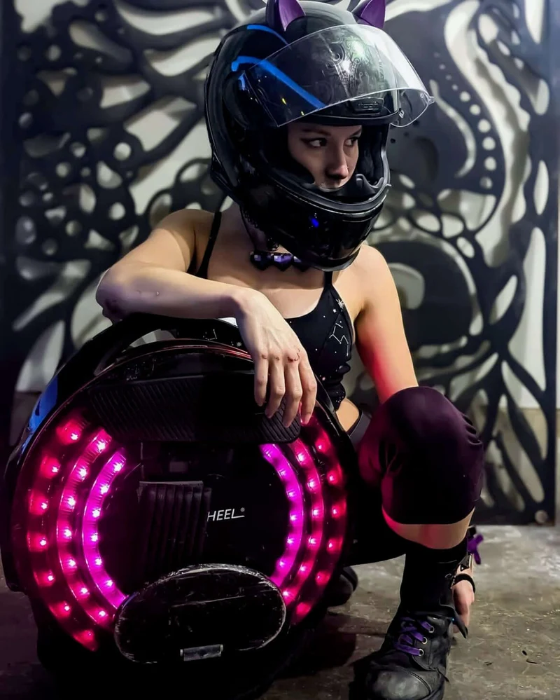 Helmet Flair MagNeatOhz: Cat Ears for Helmet Purple