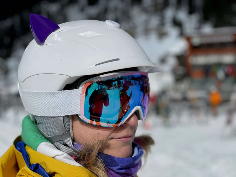 Helmet Flair MagNeatOhz: Cat Ears for Helmet Purple