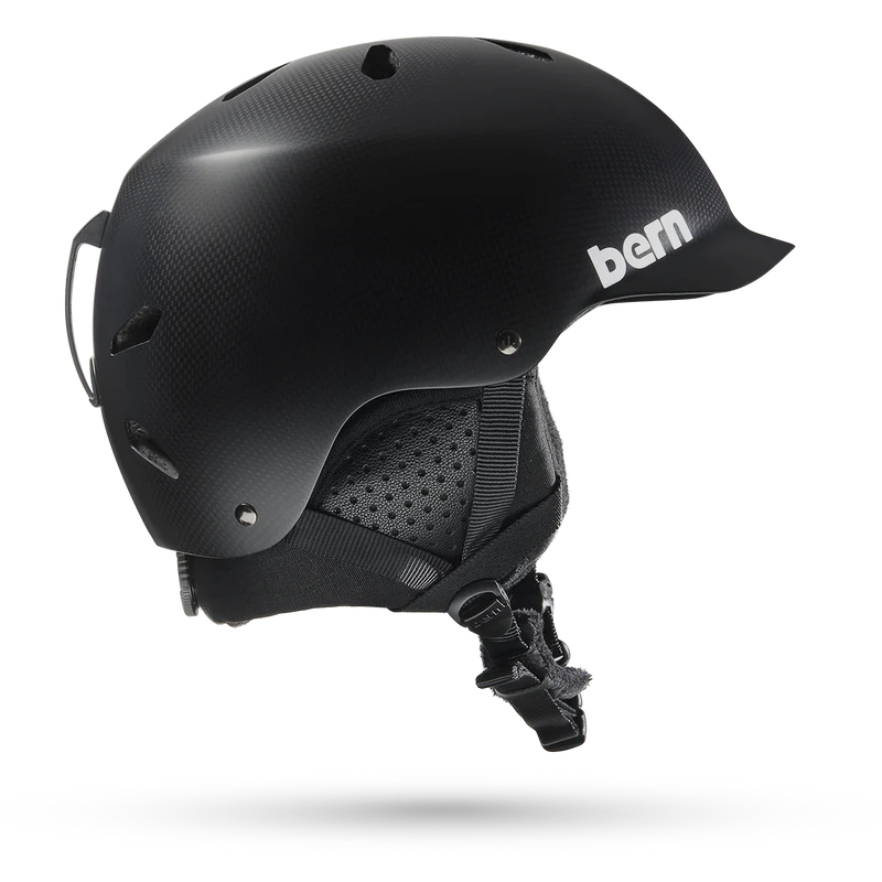 Watts Carbon Fiber Asian Fit Winter Helmet