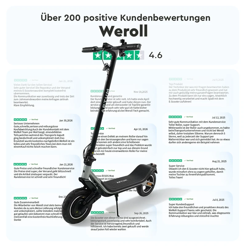 Aptum E-Scooter Lite C3 MAX (ABE)