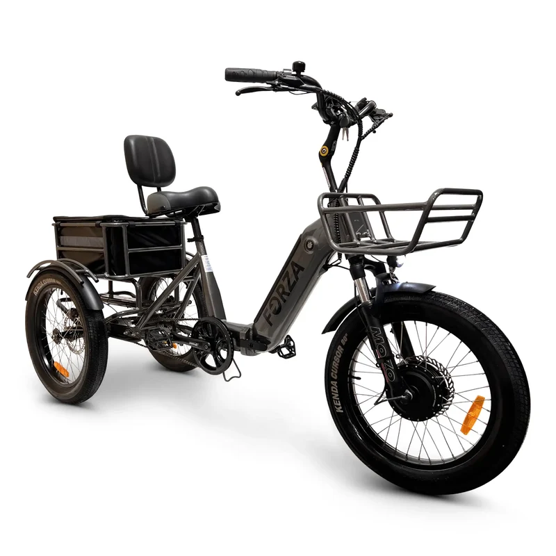 FORZA Compact Foldable Electric Tricycle by ElectricGOBIKE