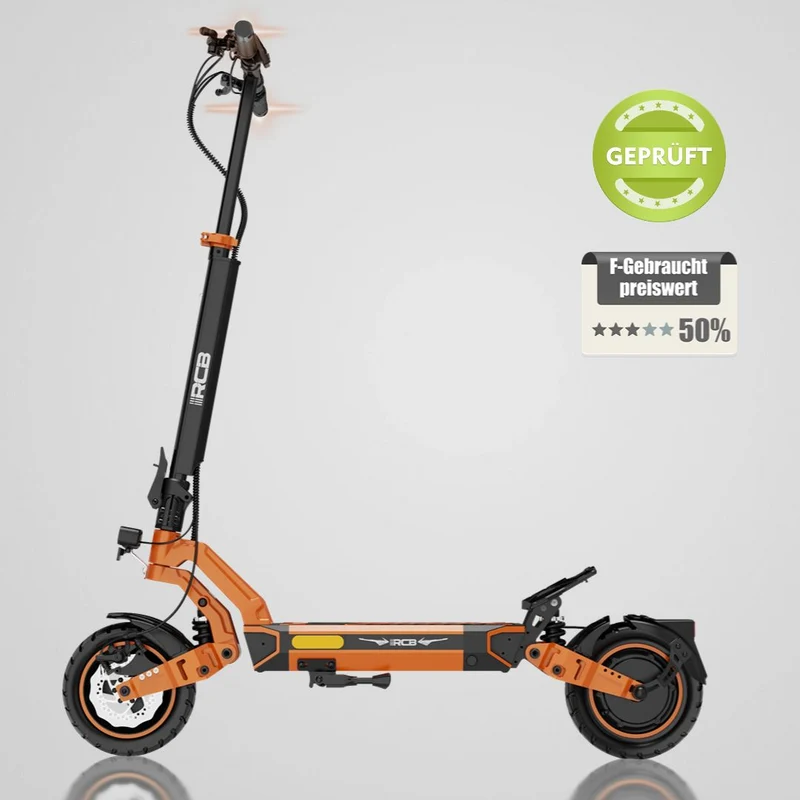 RCB Gebraucht Offroad E-Scooter D7 PRO Ultra NFC Blinker (ABE)