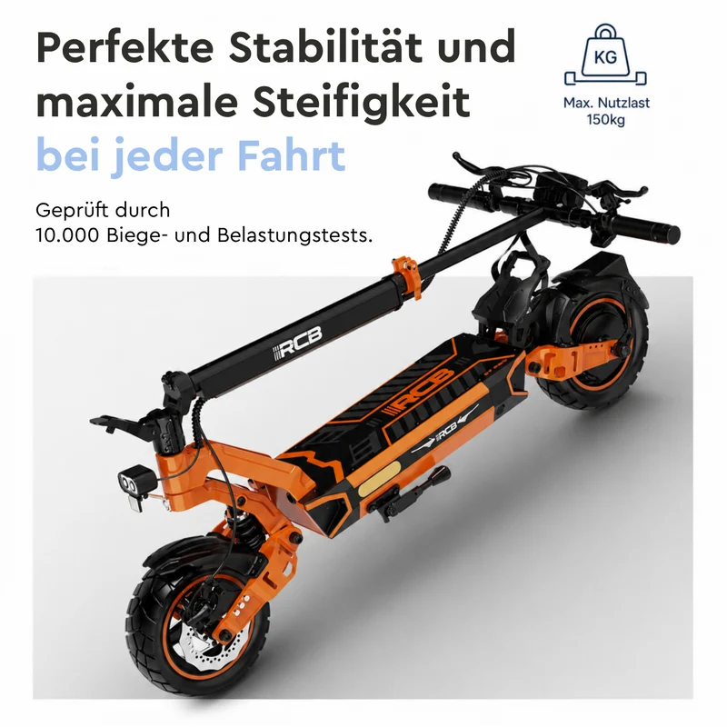 RCB Offroad E‑Scooter D7 PRO Ultra NFC Blinker (ABE)