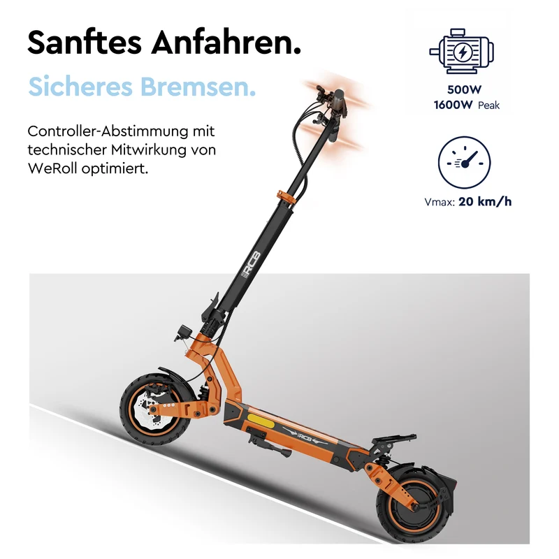 RCB Offroad E-Scooter D7 Ultra NFC Blinker (ABE)