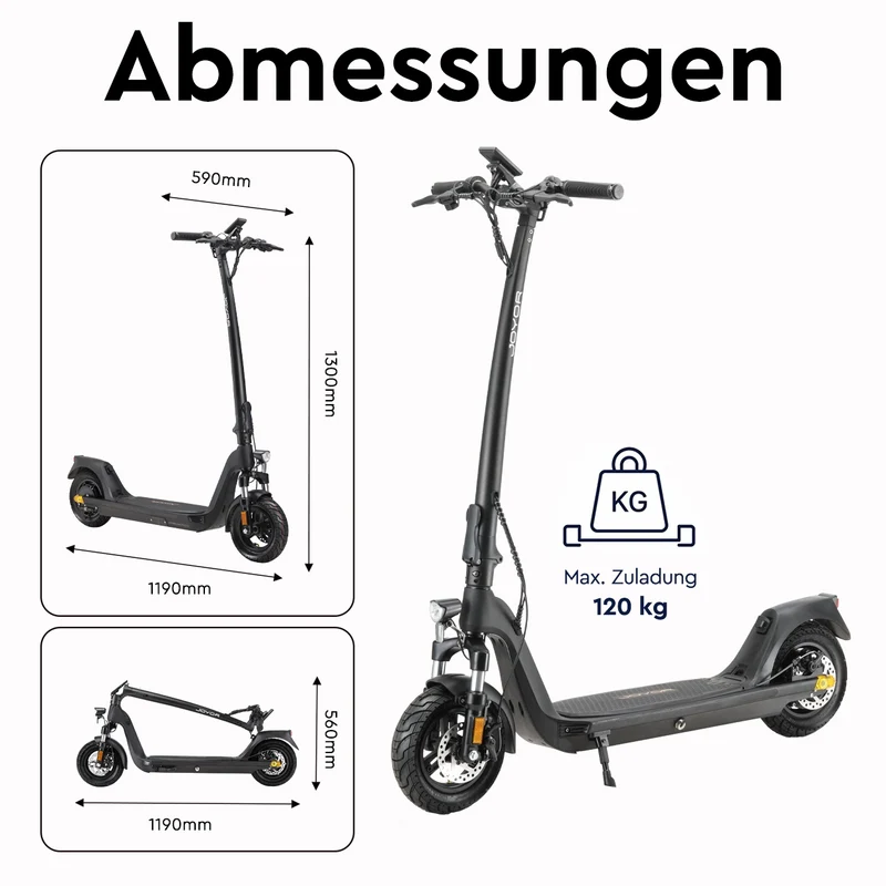 Joyor E-Scooter C10E (ABE)