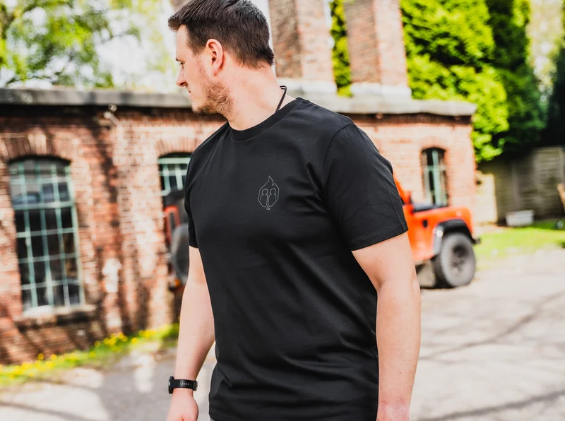 T-Shirt Schwarz XL