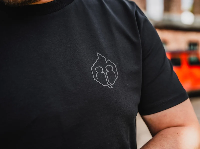 T-Shirt Schwarz XL