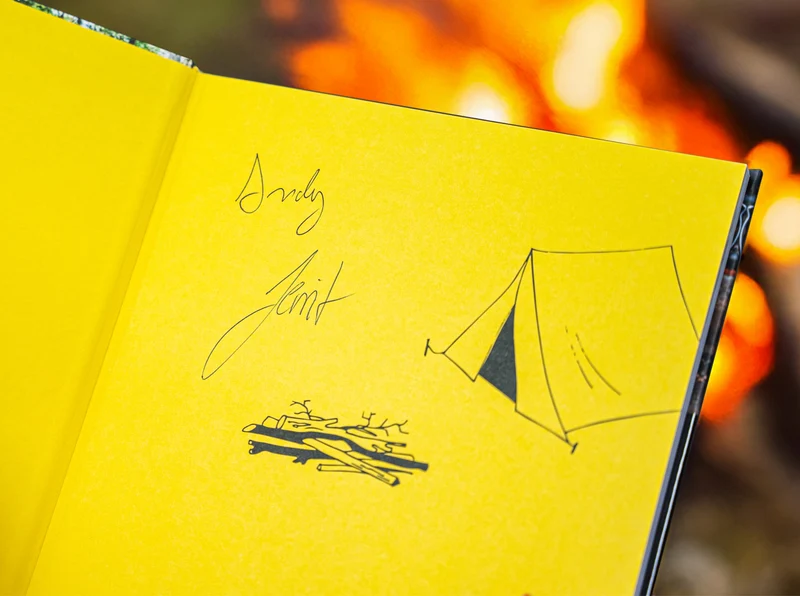 Outdoor Kochen - handsigniert
