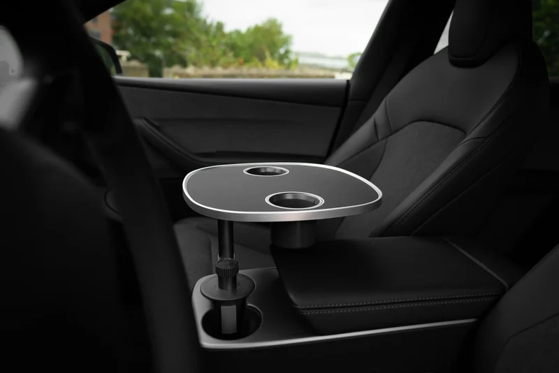 MebaHeart Car Table – Cupholder-Tisch für das Tesla Model 3/Y