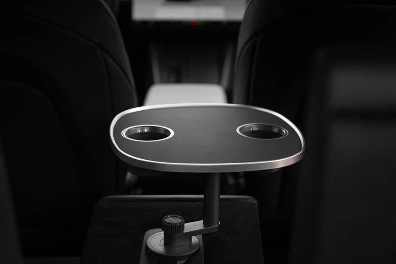 MebaHeart Car Table – Cupholder-Tisch für das Tesla Model 3/Y