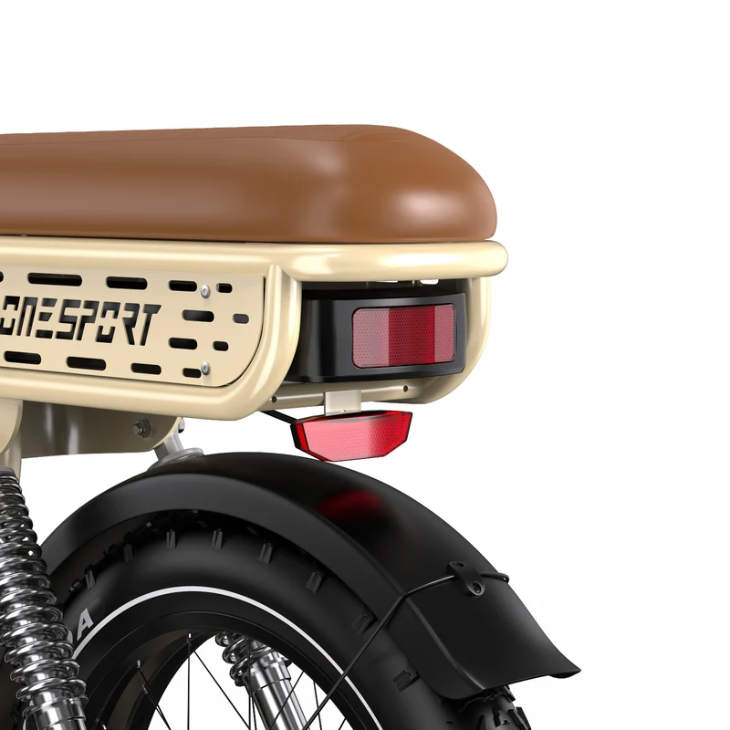 ONESPORT W77 20" Retro-Elektro-Fahrrad 500W Motor 48V 18Ah Batterie