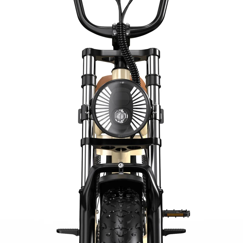 ONESPORT W77 20" Retro-Elektro-Fahrrad 500W Motor 48V 18Ah Batterie