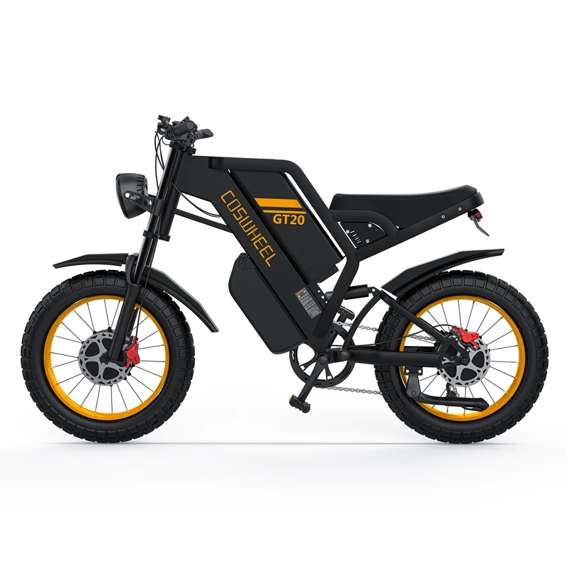 COSWHEEL GT20 Pro 20" Elektro-Mountainbike 2*1000W Dual-Motoren 48V 40Ah Batterie