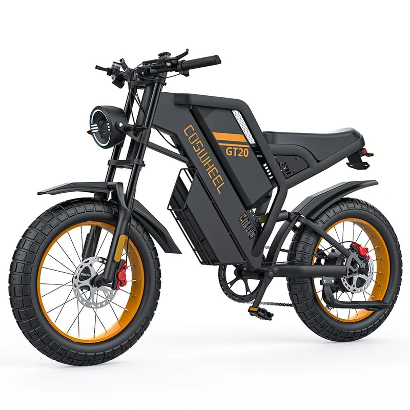 COSWHEEL GT20 20" Elektro-Mountainbike 1000W Motor 48V 25Ah Batterie