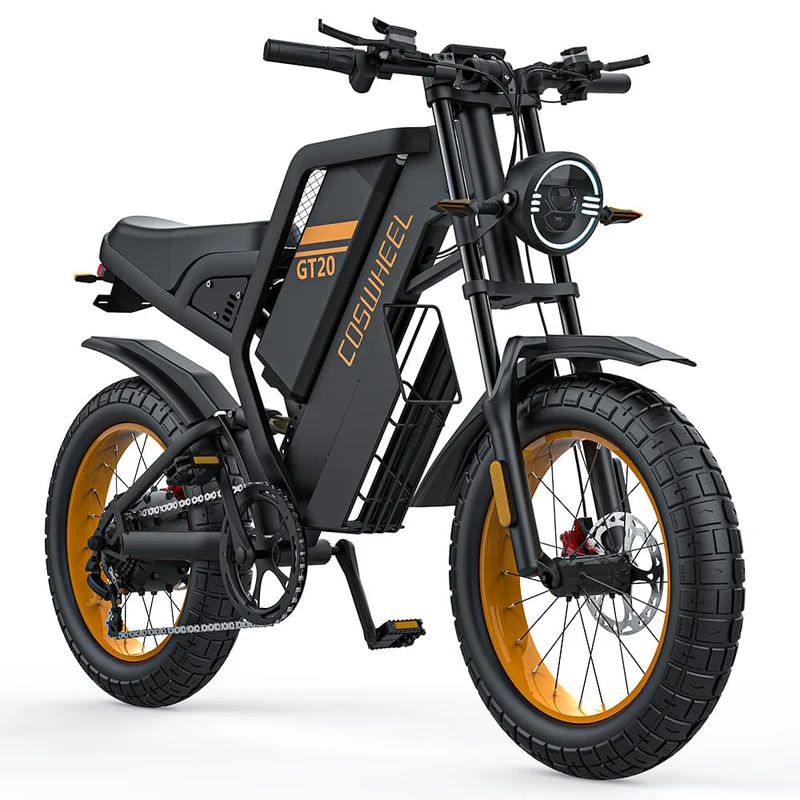 COSWHEEL GT20 20" Elektro-Mountainbike 1000W Motor 48V 25Ah Batterie