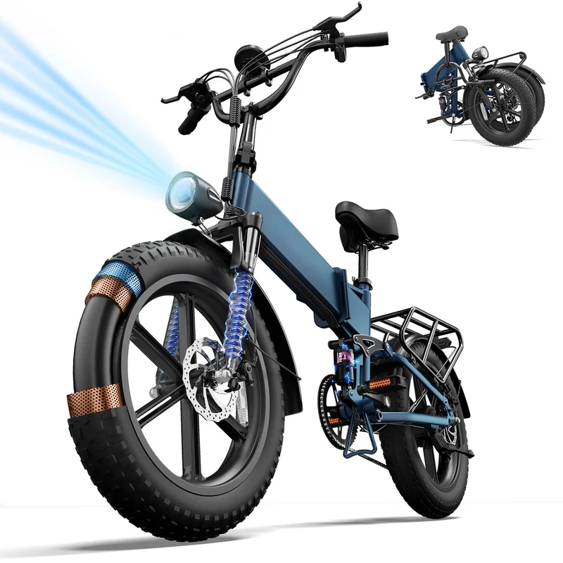 URLIFE T5 20" Faltbares Elektrofahrrad 1500W Motor 48V 13Ah Batterie
